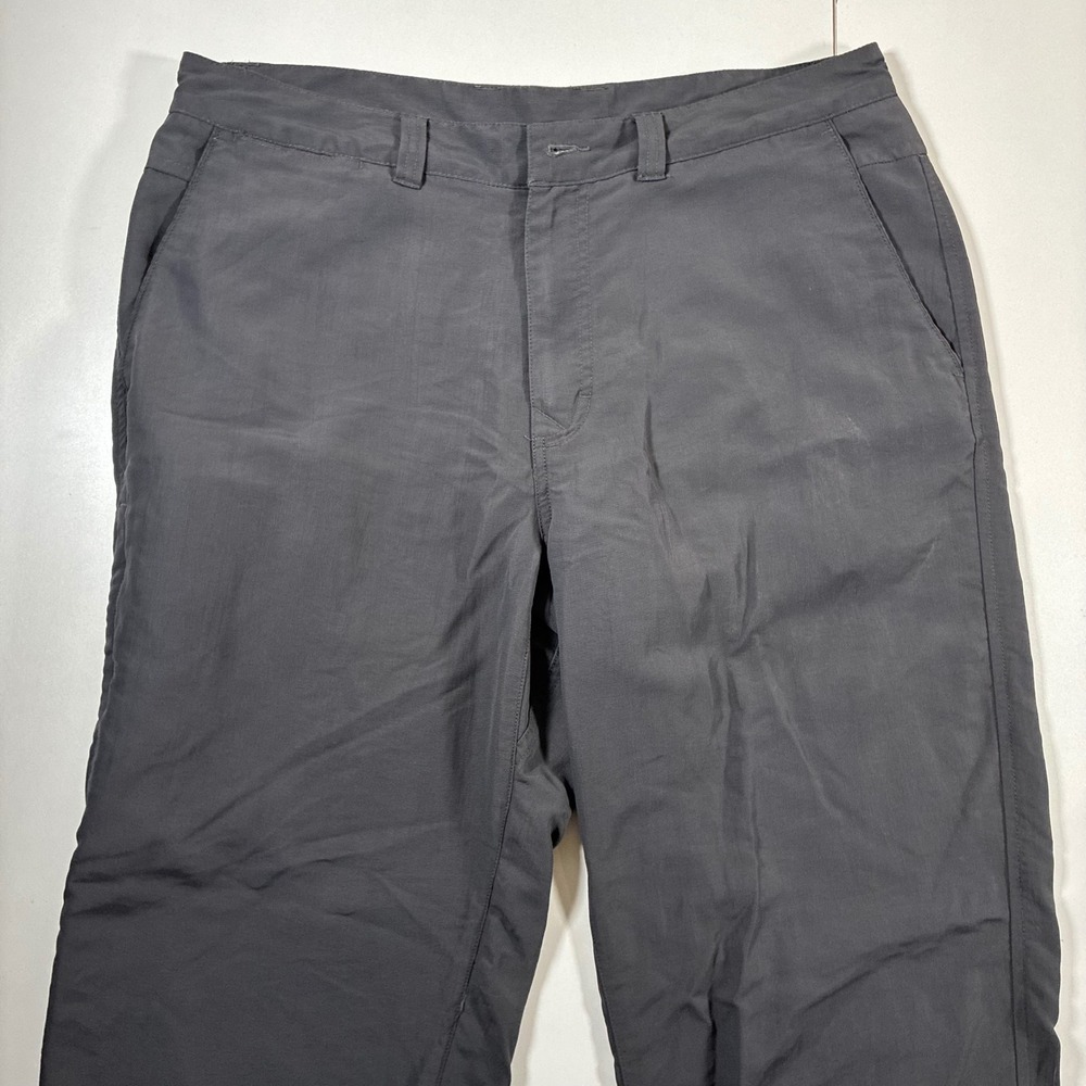 REI Co-op Sahara Hiking Pants 34x30 Gray 100% Nylon Outdoor Performance